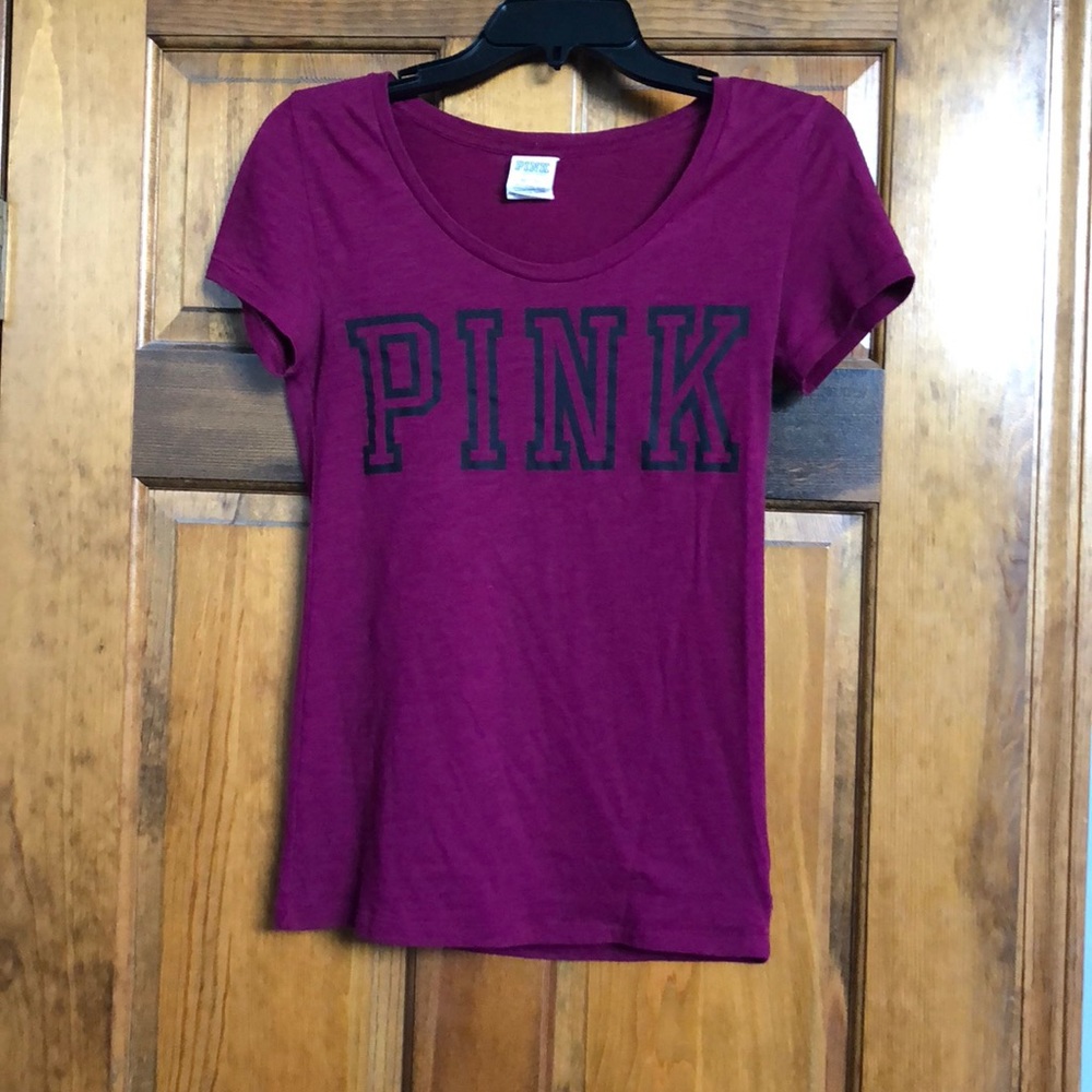 PINK maroon T-shirt